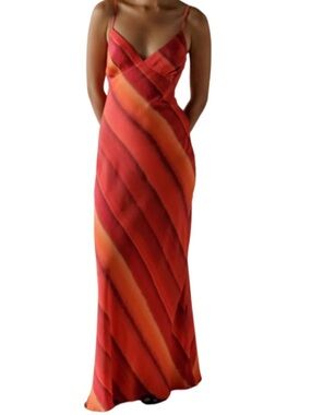 Summer away ombré sunset dress